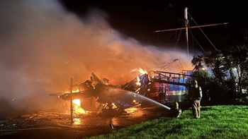 'Significant loss of history': Paihia fire devastates Kelly Tarlton's old ship