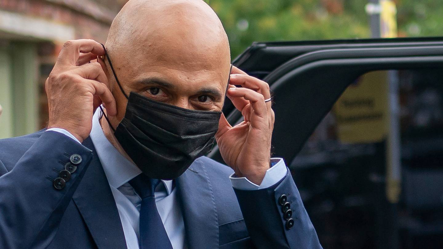 UK Health Secretary Sajid Javid has tested positive for Covid-19 and is now self-isolating. Javid has had two doses of vaccine and says his symptoms are mild. Photo / AP
