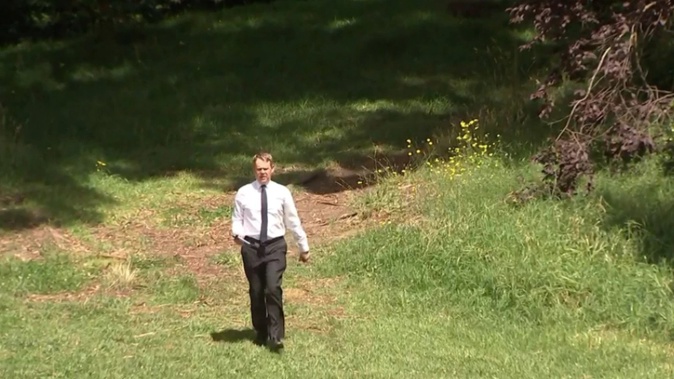 Chris Hipkins held a presser mid-holiday, which meant he had to dash home for a suit.