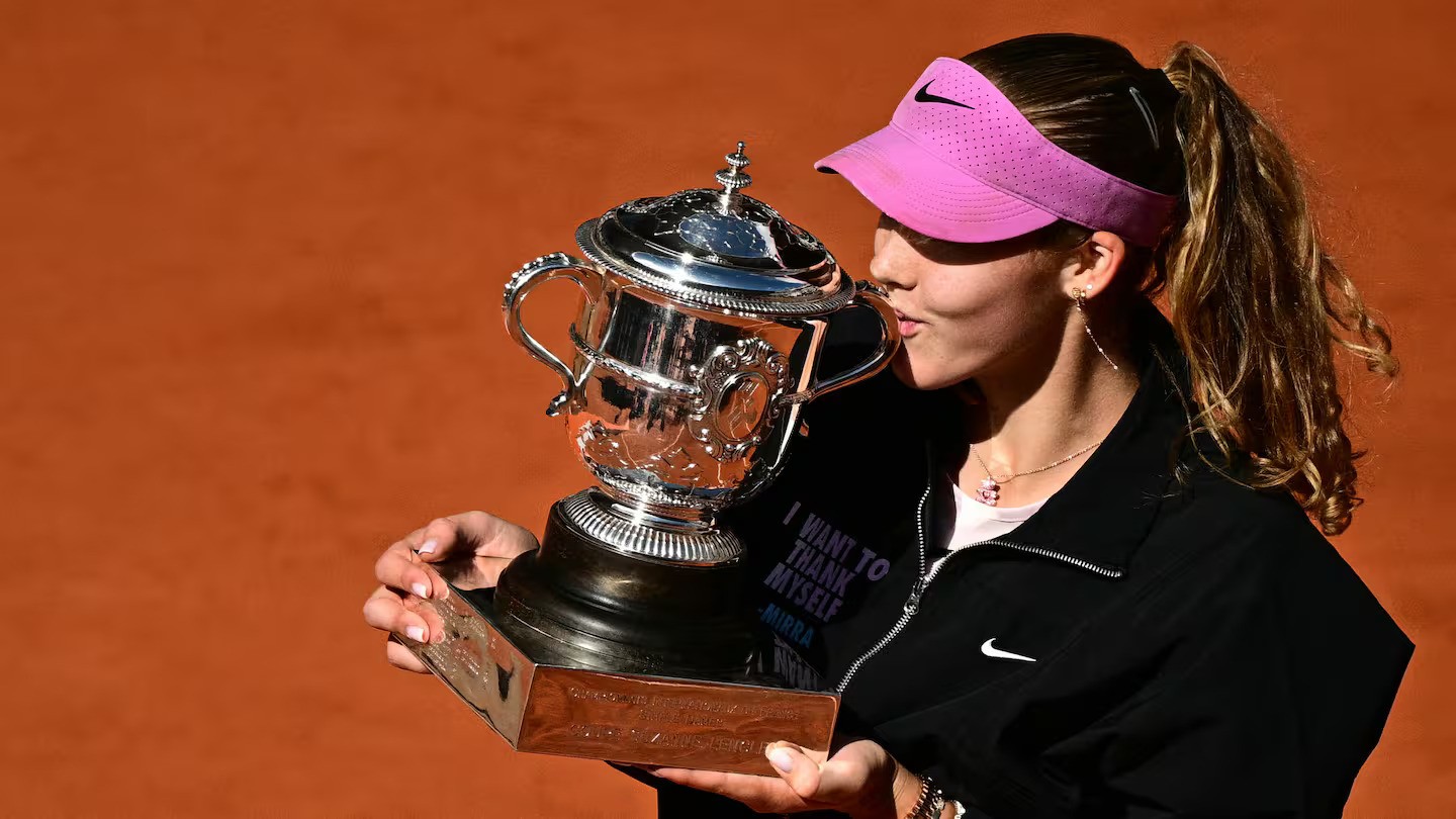 'A big dream of mine': 19-year-old triumphs in French Open