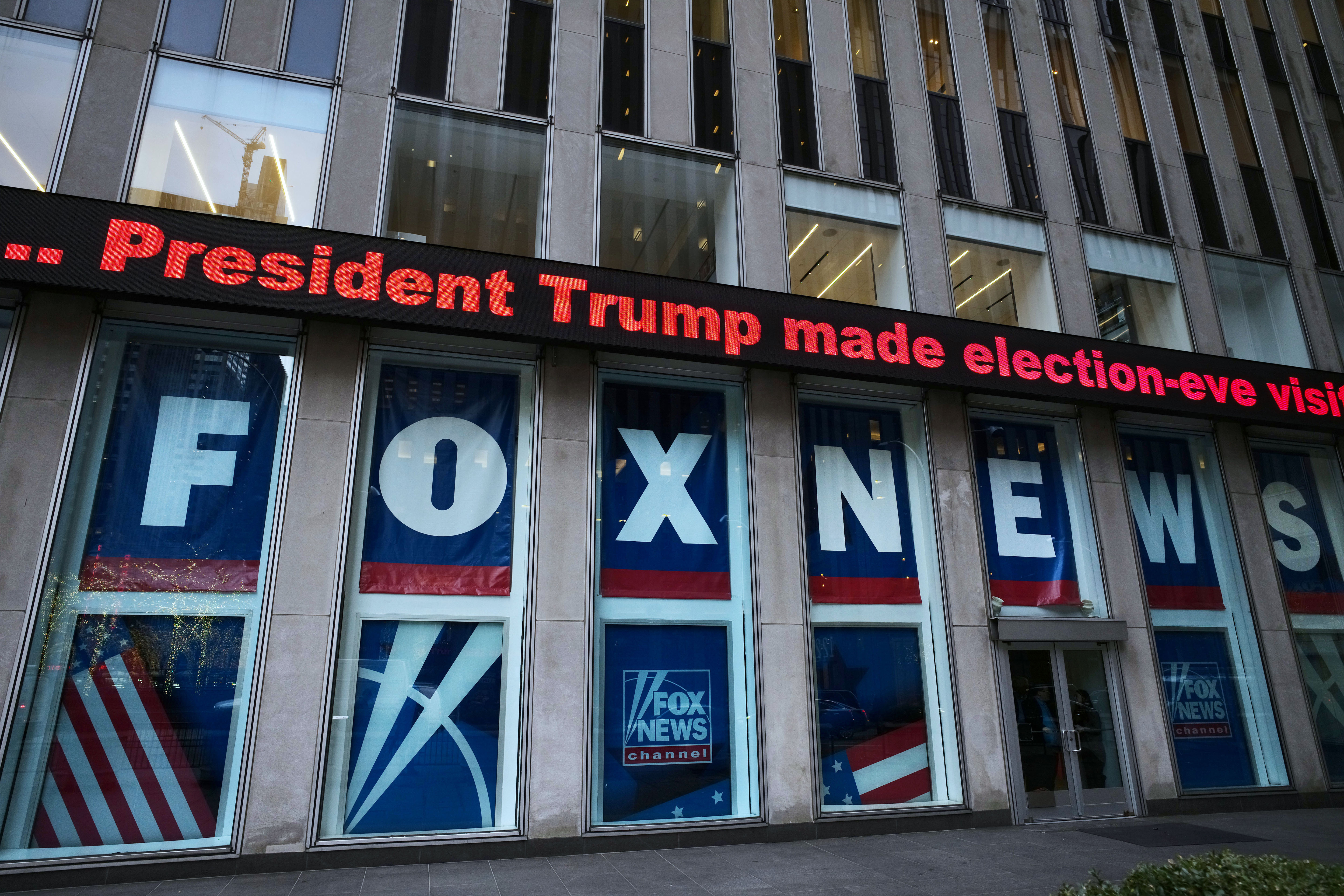 Attorneys for the cable news giant argued in a counterclaim unsealed, Thursday, Feb. 16, 2023, that a $1.6 billion defamation lawsuit against Fox News by Dominion Voting Systems over the network’s coverage of the 2020 presidential election is an assault on the First Amendment. Photo / AP