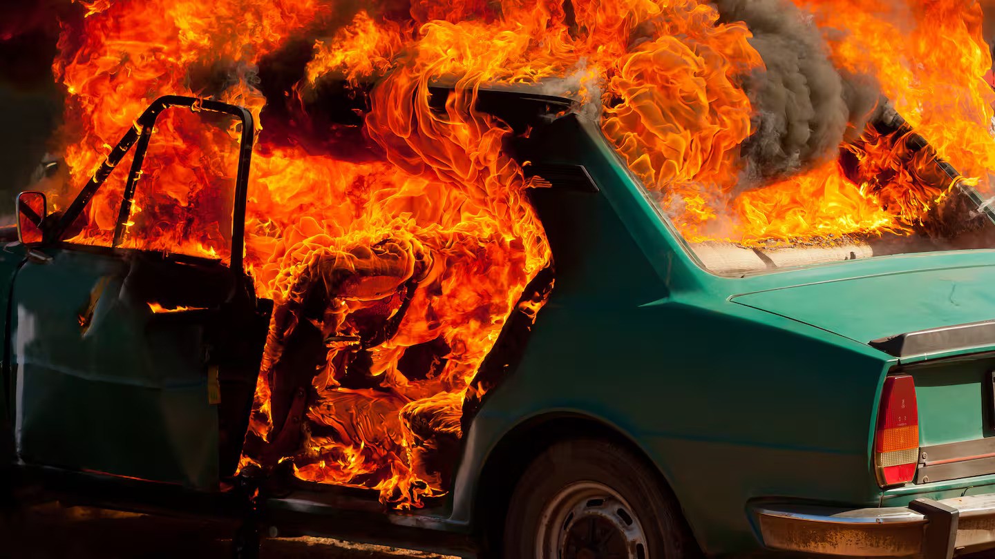 'You have no idea what's coming': Man drove 'mobile molotov cocktail' into partner's house