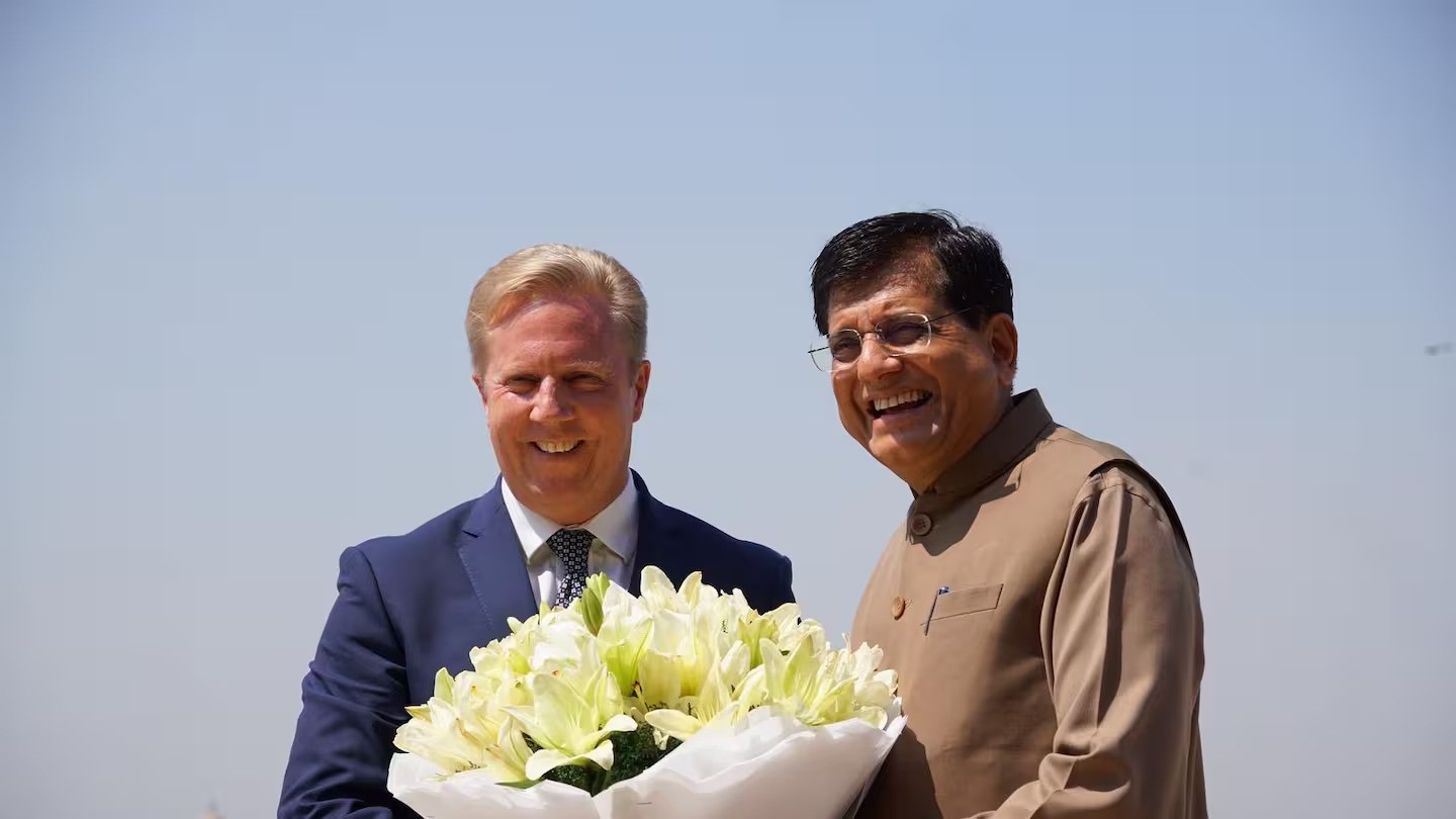 Trade Minister celebrates new Free Trade Agreement with India