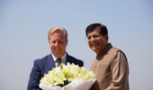 NZ Trade Minister Todd McClay and his Indian counterpart Piyush Goyal earlier this year in India. Photo / Supplied