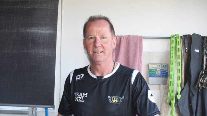 Greg Josephs is cycling alongside the Tour de France to raise money for Te Kiwi Maia. Photo / Grace Odlum