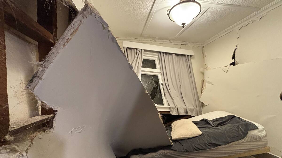 'Whole wall came out': Landslide crushes half of Wellington home, caves in three rooms