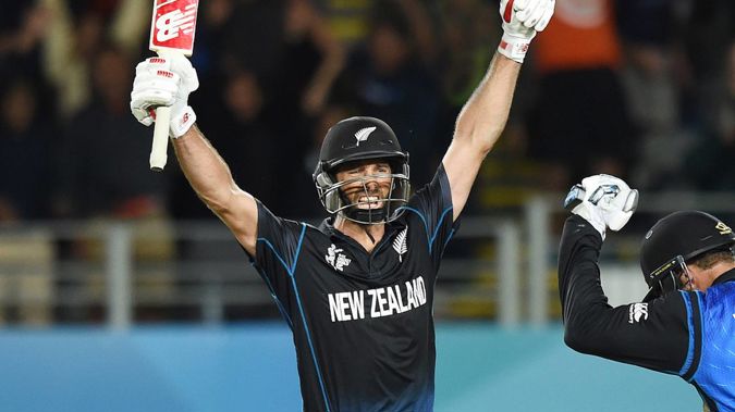 It will still be some time before Black Caps fans get to witness history like Grant Elliott's semifinal six-to-win at Eden Park in 2015's ODI World Cup. (Photo / Photosport)
