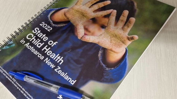 The 2022 State of Child Health report. Photo / RNZ