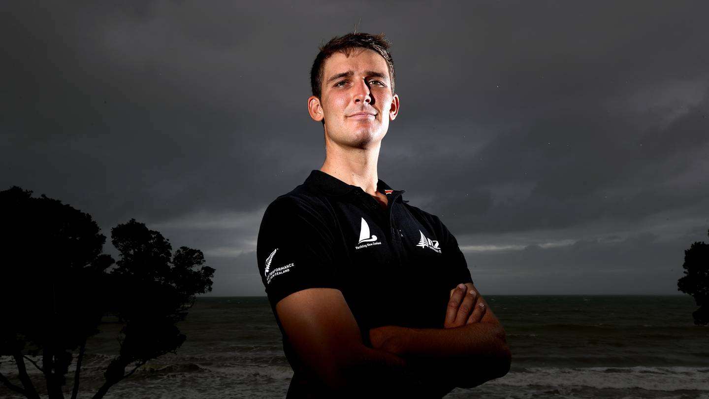 Top Kiwi sailor Tom Saunders. Photo / Getty
