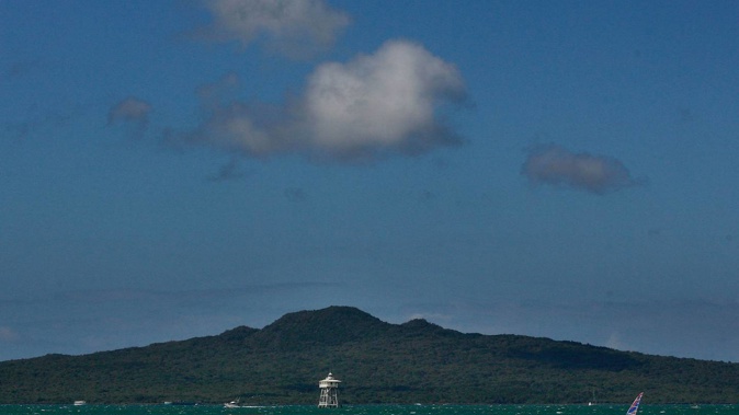 A foreign-flagged fishing vessel with Covid-infected sailors on board may be anchored off Rangitoto Island and up to 20 crew transported to quarantine in Auckland. (Photo / Greg Bowker)