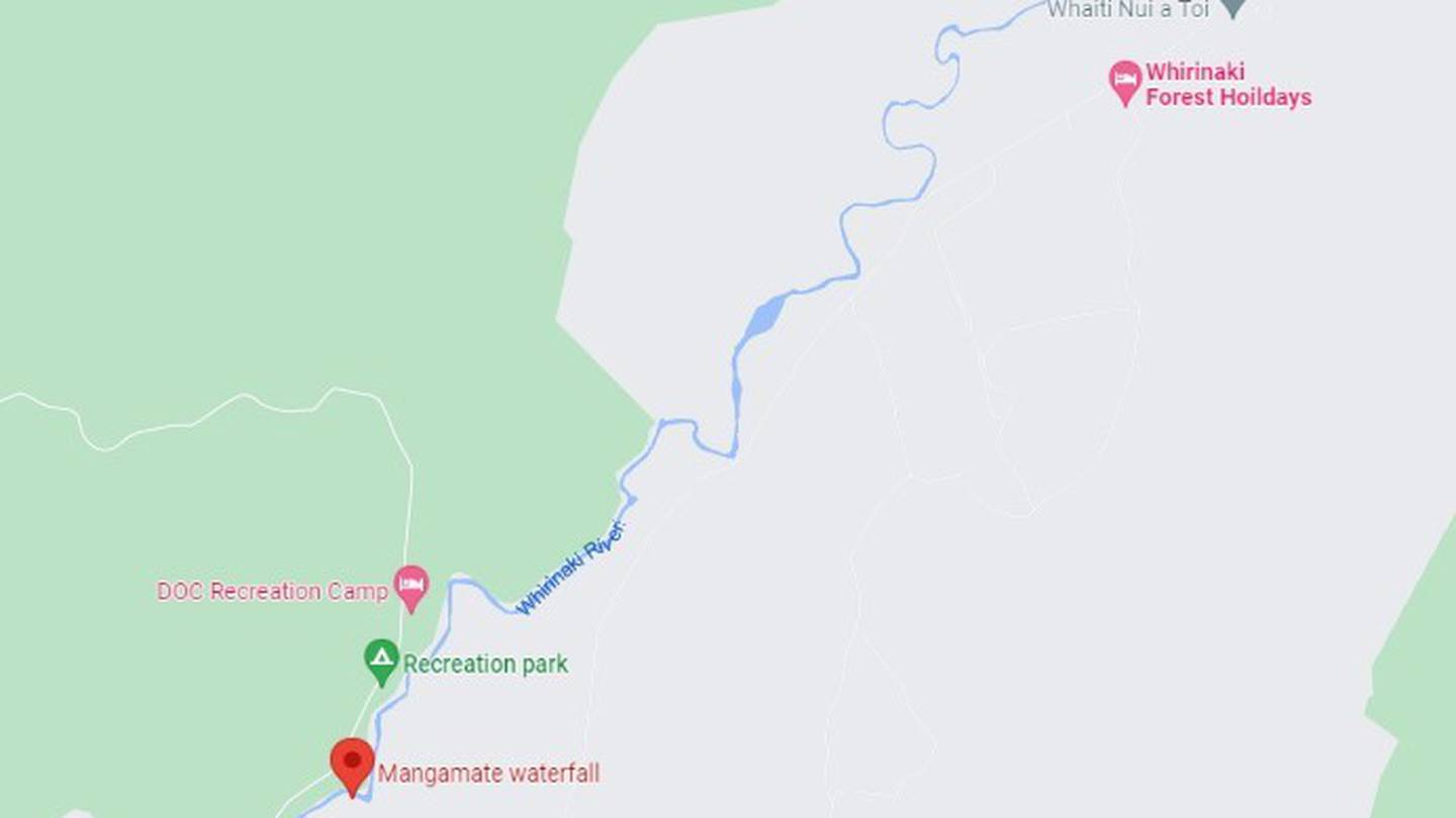 Police and fire crews have rushed to the remote Mangamate waterfall.