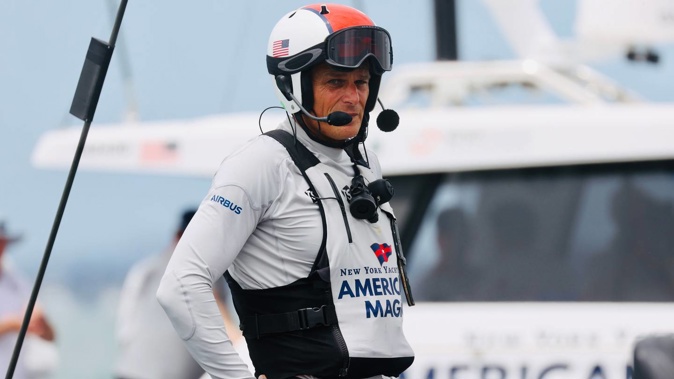 Dean Barker raced with American Magic in the last America's Cup. Photo / Brett Phibbs