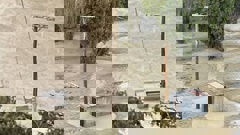 A pump shed at Te Konini farm in Waiwhare, Hawke's Bay, during Cyclone Gabrielle when more than 700mm of rain fell on the area, and what it looks like afterwards. Photo / Supplied