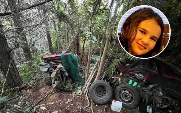 Jayda Phillips led police to her father's bush campsite and encouraged her siblings to trust the officers. Photo / Composite