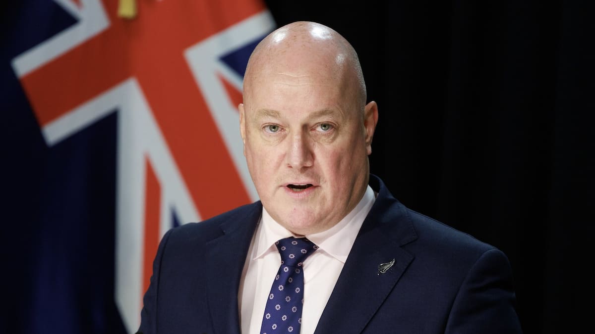 Watch live: PM Luxon to speak as Cyclone Vaianu clean-up continues