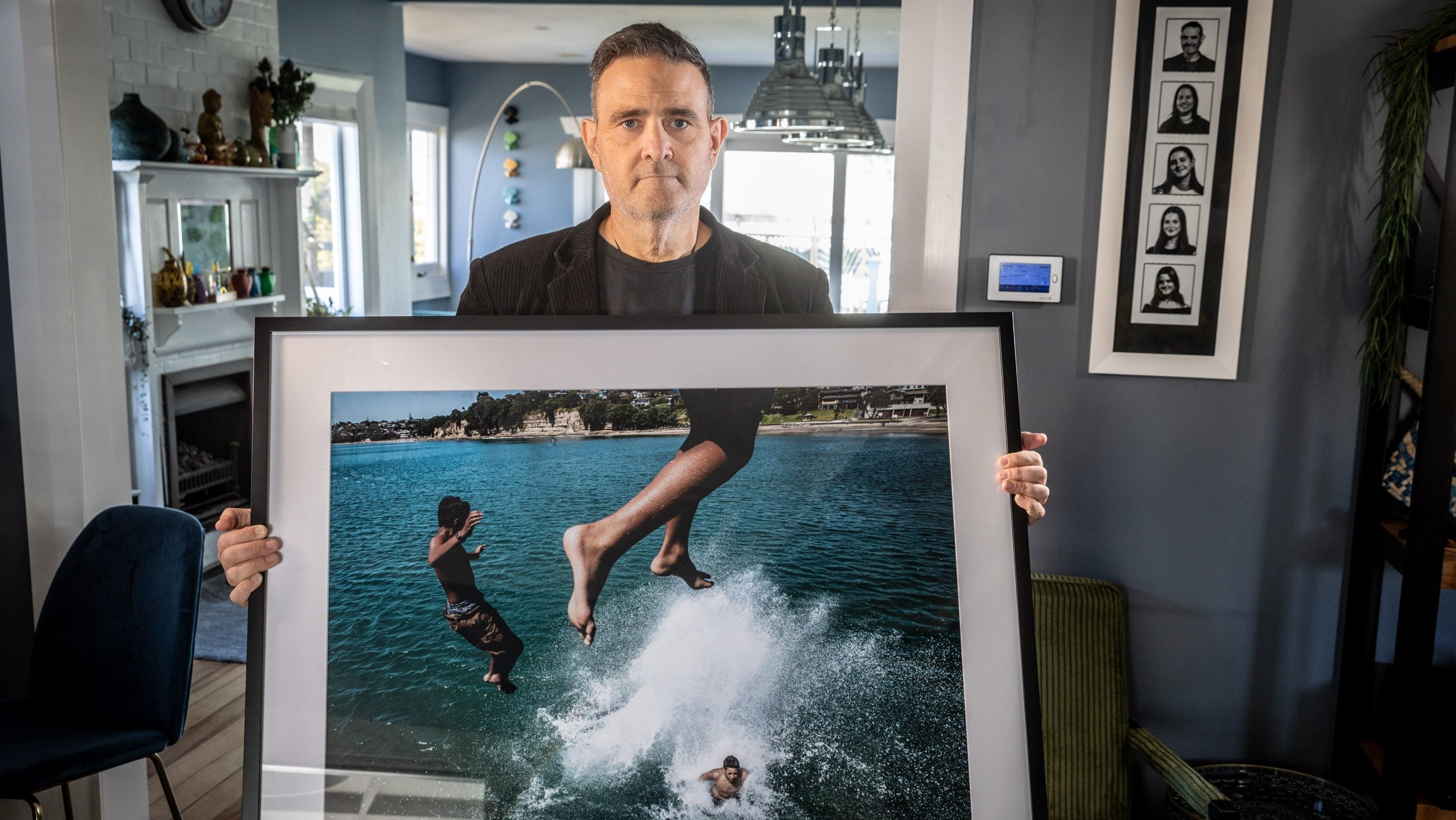 Former NZ Herald photojournalist Jason Oxenham underwent revolutionary CAR T-cell therapy in China and is now curating Light + Shade, a fundraising exhibition featuring more than 30 of NZ’s leading press photographers. Photo / Michael Craig