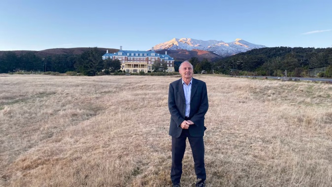 Ruapehu Mayor Weston Kirton is calling on the public to support a parliamentary petition for urgent government action to save the Chateau Tongariro Hotel.