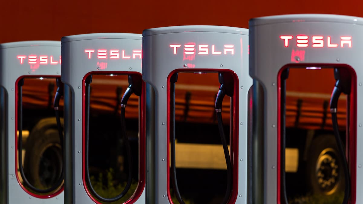 Images of the damaged charging stations were posted to social media following the incident. Photo / Andrew Tuck