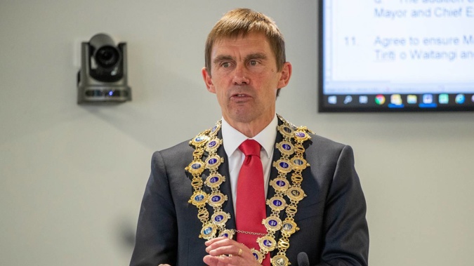 Wellington Mayor Andy Foster. (Photo / NZ Herald)