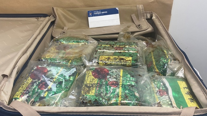 Customs allege methamphetamine was inside these tea packets. Photo / Supplied