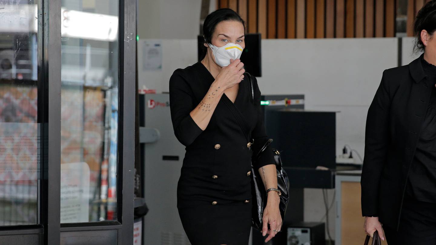 Andrea Edwards was sentenced today for possession of stolen Trelise Cooper merchandise after the fashion designer's offices were burgled. Photo / Alex Burton