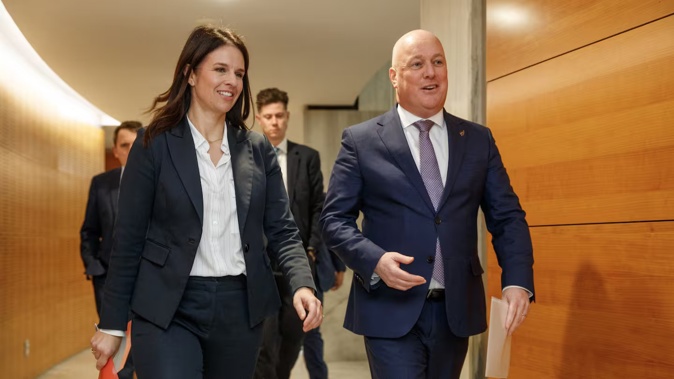 Prime Minister Christopher Luxon and Immigration Minister Erica Stanford said it would help make New Zealand more attractive to skilled migrants. Photo / Mark Mitchell