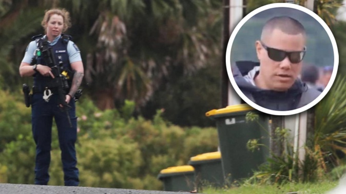 The man found dead following a day-long armed standoff in West Auckland on Friday has been named as 39-year-old Trinity Duffy. Photo / Jason Oxenham/Facebook