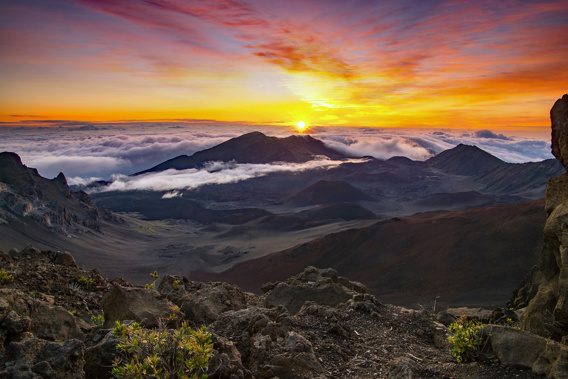 Sunrise over Haleakalā. Photo / Supplied