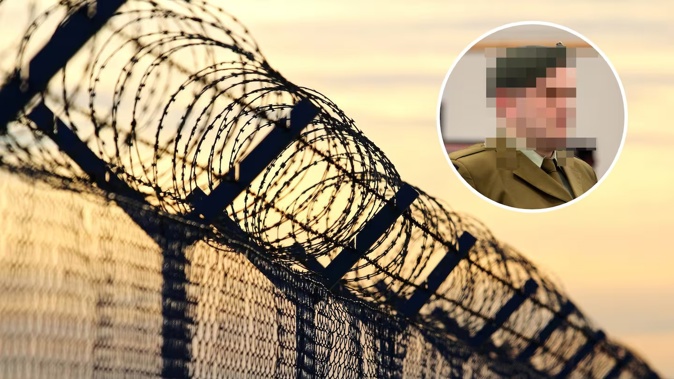 The soldier, whose name is still suppressed, has been sentenced for attempted espionage and will now spend two years at Burnham Military Camp’s detention facility.