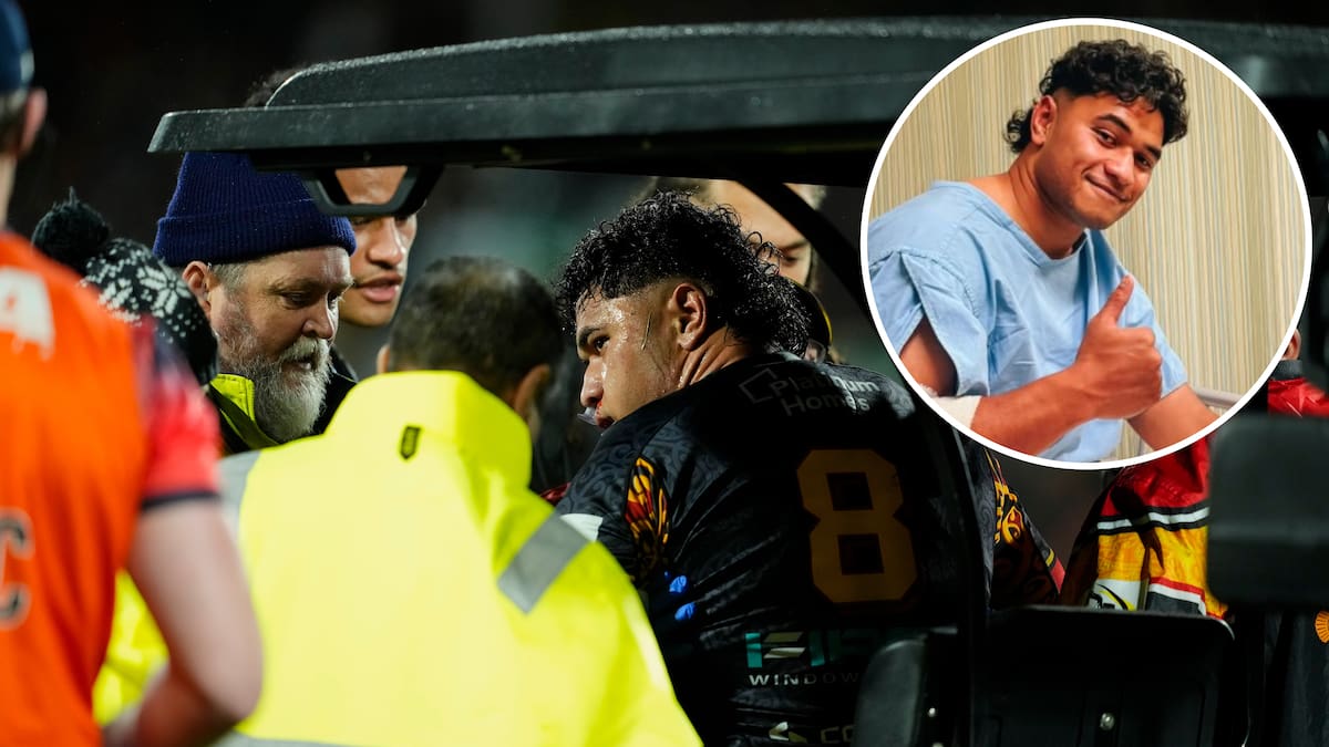 Chiefs provide update on Wallace Sititi after sickening head knock