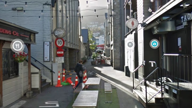 Waikato accountant Harmon Singh was celebrating his stag do at a bar in Searle Lane, Queenstown, in 2023 when the incident happened. Image / Google Maps