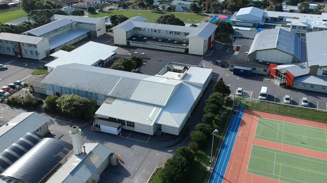 Tawa College went into lockdown this afternoon. Photo / Supplied