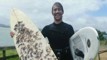 Surfboard lost in Australia washes up in Raglan 2400km away
