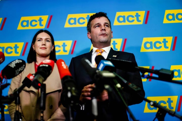 Act leader David Seymour is driving support for a debate over the Treaty principles. Photo / Dean Purcell
