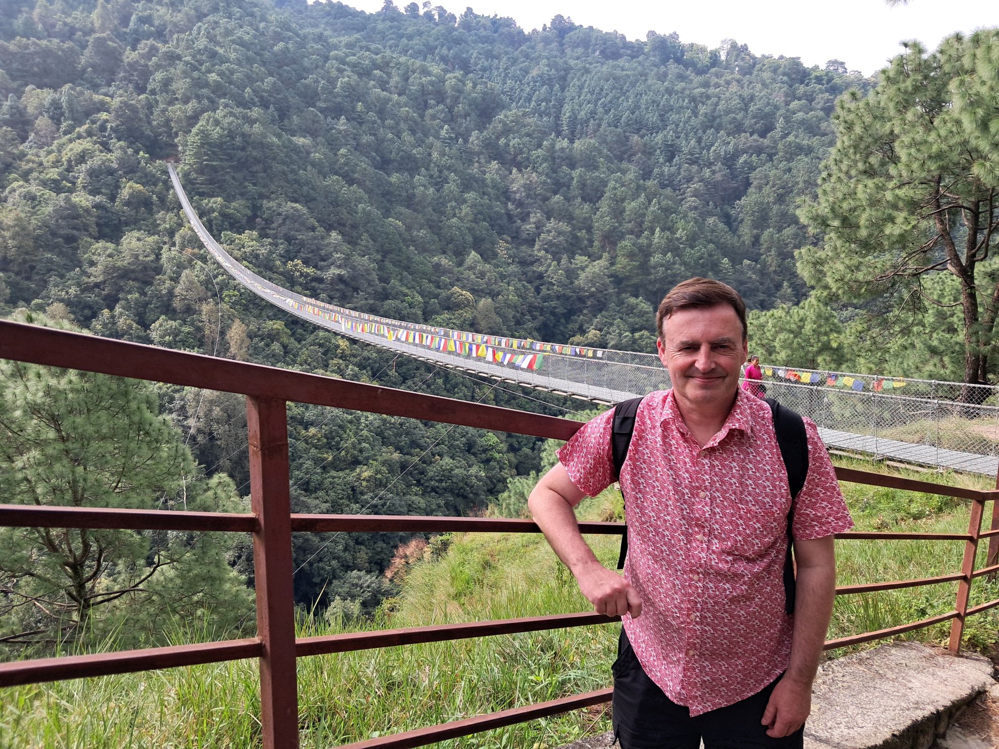 Rani Jhula Bridge. Photo / Mike Yardley