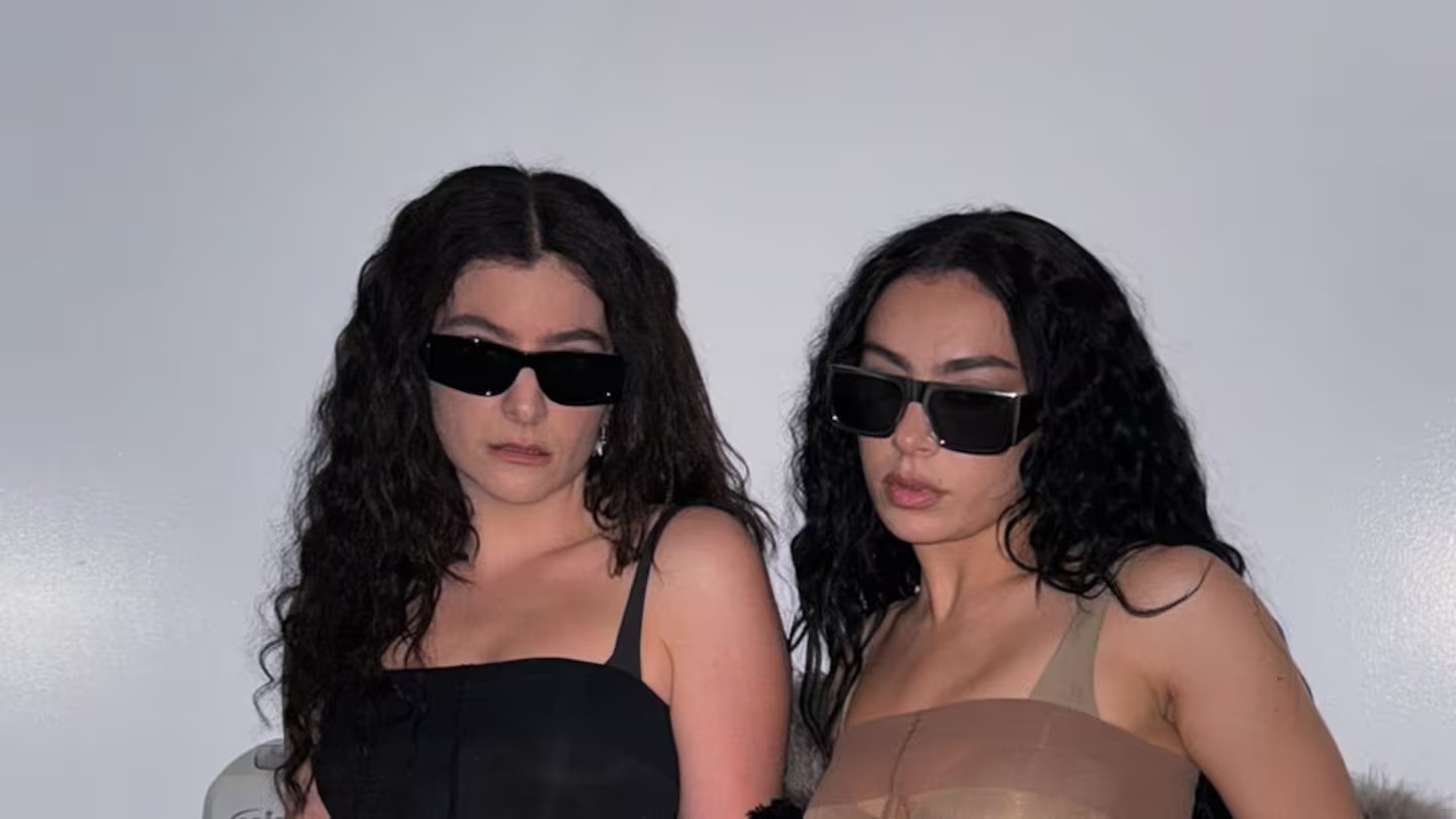 Charli XCX and Lorde in New York City. Photo / Supplied