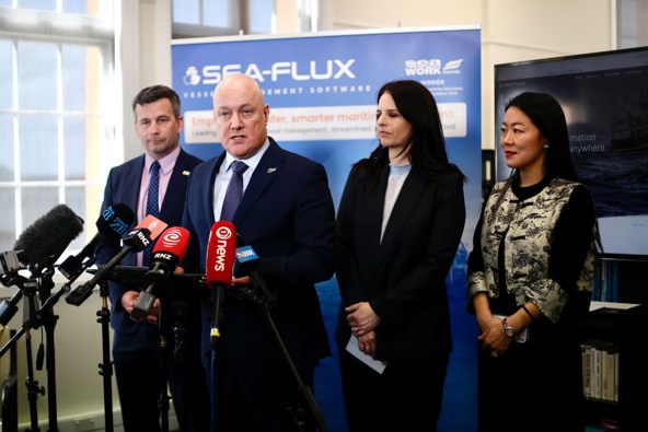 Prime Minister Christopher Luxon announced the changes at a press conference on Monday. Photo / Dean Purcell