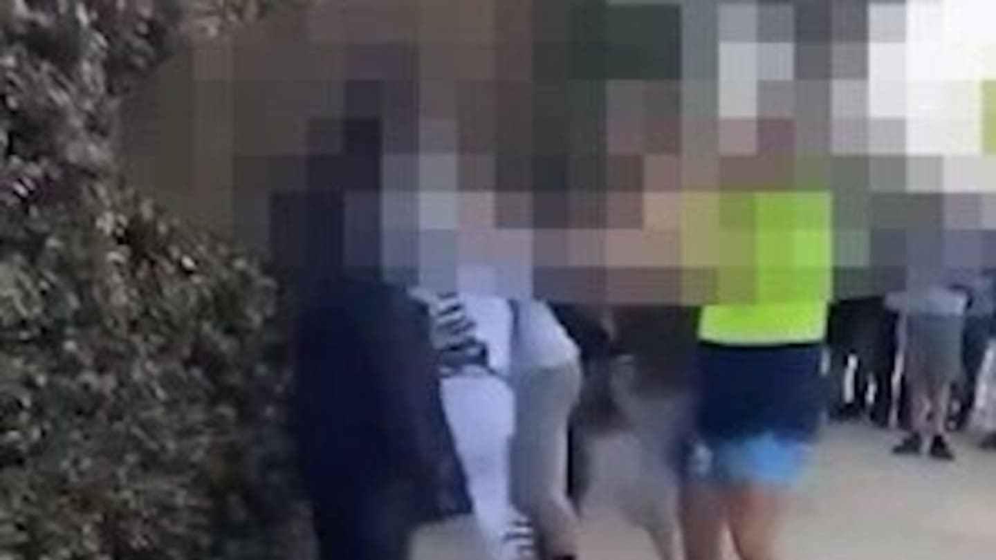 Mother wants answers after group attack son outside school
