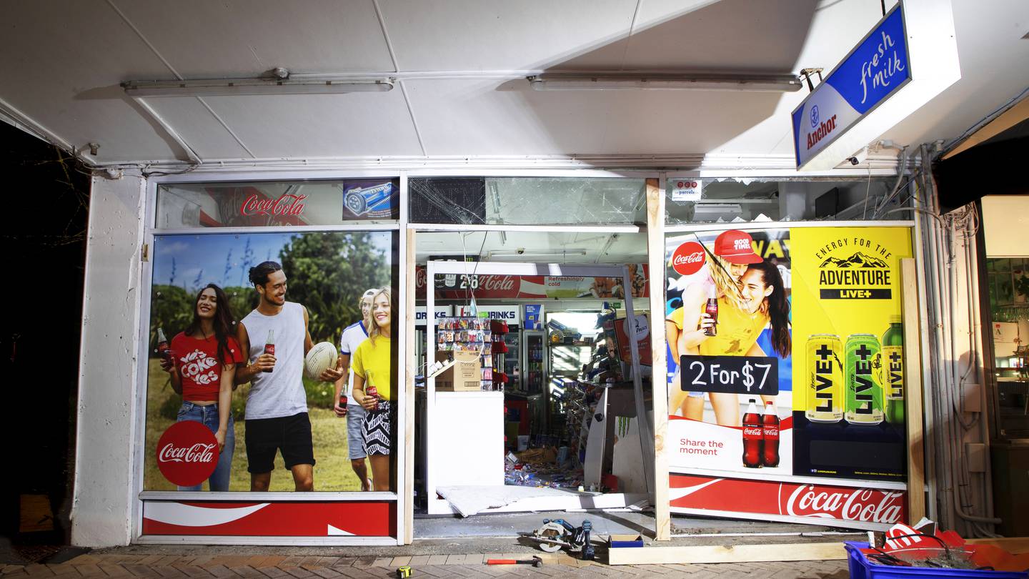 Dairy owners are increasingly working in fear due to aggravated robberies and night-time ram-raid burglaries. Photo / Hayden Woodward