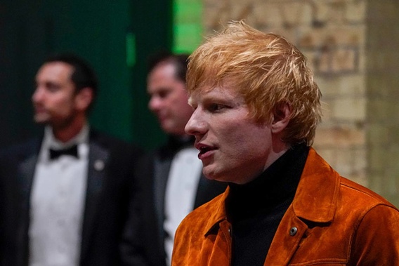 Ed Sheeran attends the 2021 Earthshot Prize Awards Ceremony at Alexandra Palace on October 17, 2021 in London, England. (Photo / Getty Images)
