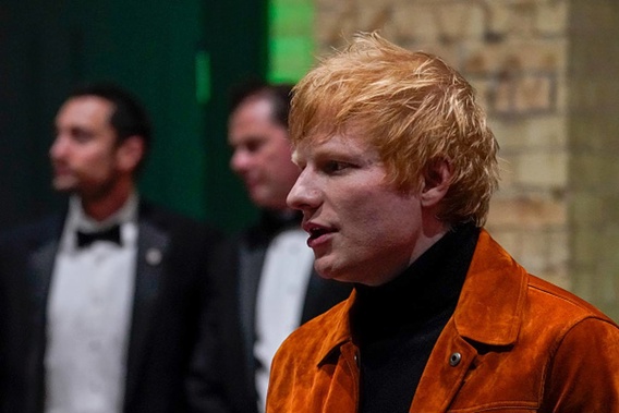 Ed Sheeran attends the 2021 Earthshot Prize Awards Ceremony at Alexandra Palace on October 17, 2021 in London, England. (Photo / Getty Images)