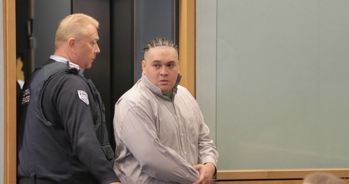 Eli Bob Sauni Epiha has pleaded guilty to the murder of Constable Matthew Hunt. (Photo / Michael Craig)