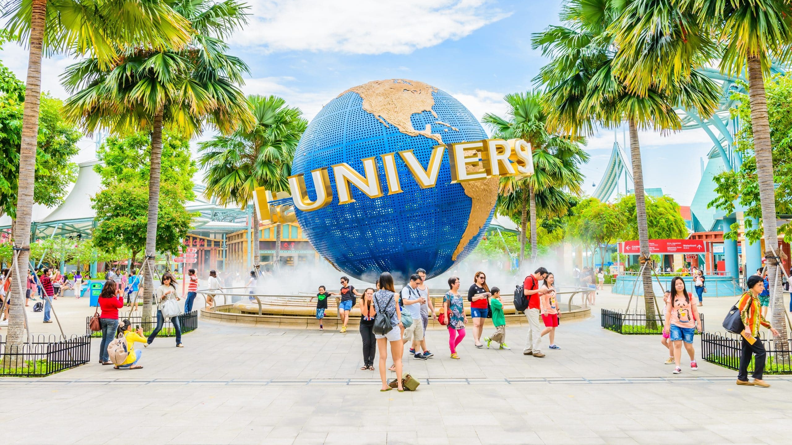 Mike Yardley: Family stayover at Sentosa Island, Singapore