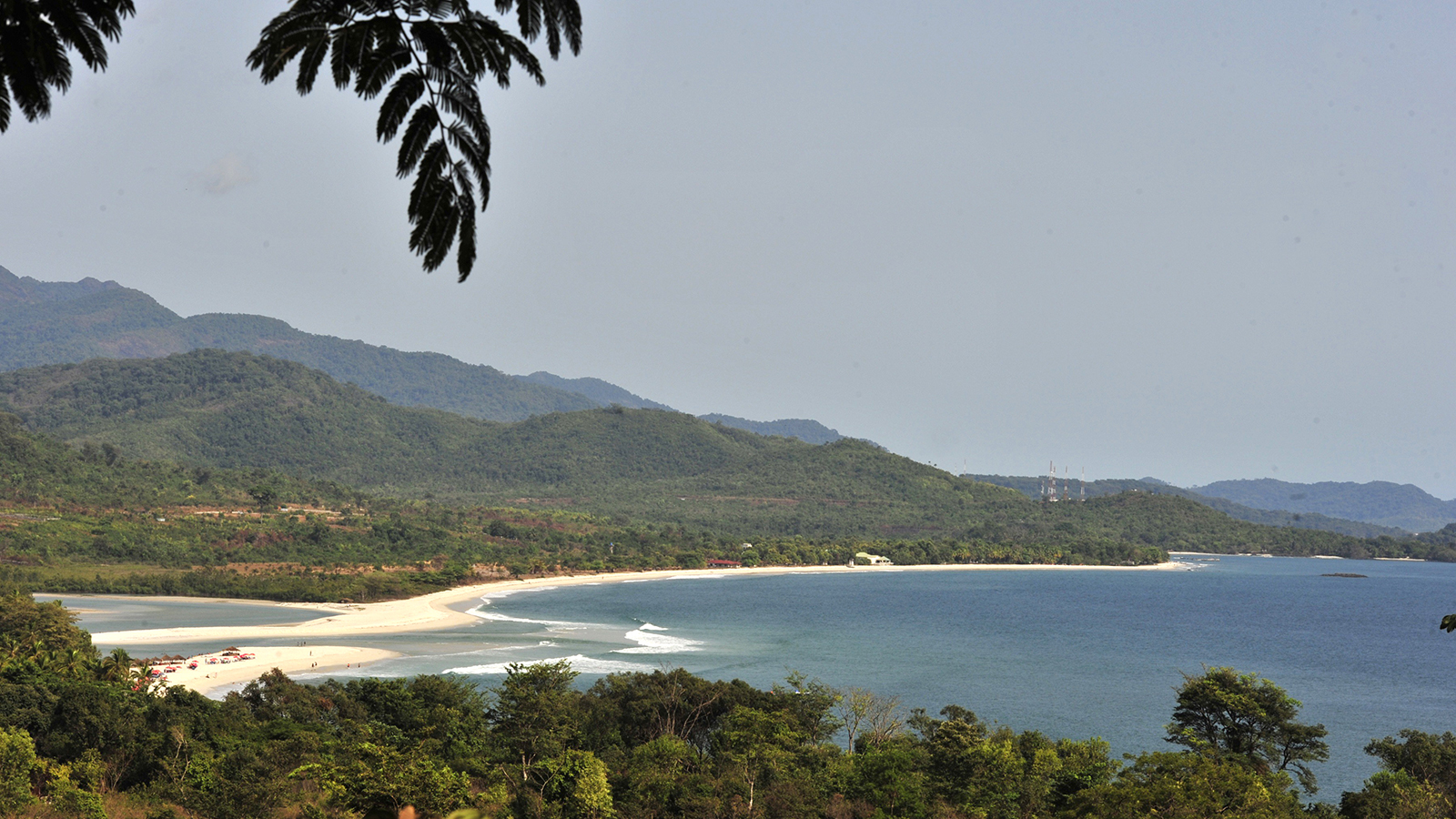 Tokeh Beach, close to the land earmarked for development, outside the Sierra Leone capital Freetown. (Photo / CNN)
