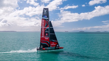 "A quantum step up": Team NZ launches new boat for America's Cup