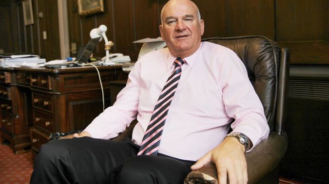 Trevor McIntyre resigned from the board just after the announcement on mandatory vaccines. (Photo / NZME)