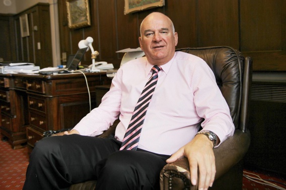 Trevor McIntyre resigned from the board just after the announcement on mandatory vaccines. (Photo / NZME)