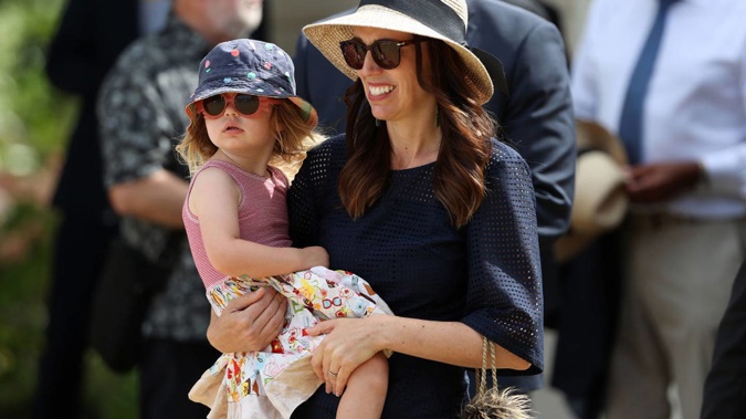 Neve Te Aroha Ardern Gayford is celebrating her 4th birthday today. (Photo / Getty Images)
