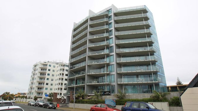 The Pacific Apartments building at 8 Maunganui Road was constructed in 2006. (Photo / NZME)