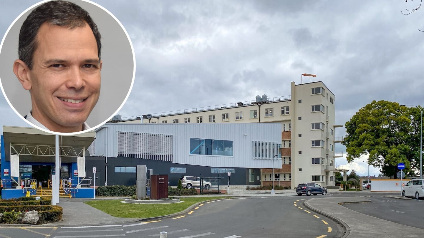 James Blackett (inset) is a consultant orthopaedic surgeon who works at Hawke's Bay Hospital. Photos / Supplied, Warren Buckland